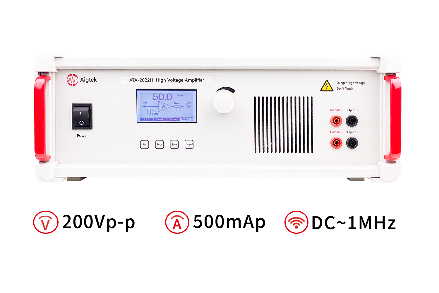 ATA-2022H高壓放大器指標(biāo)參數(shù)