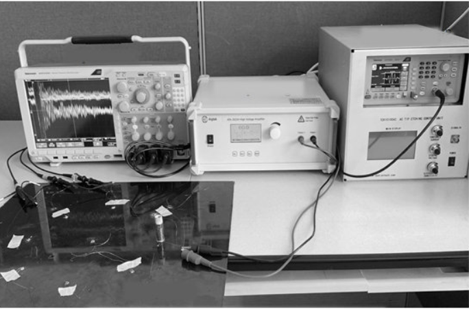 功率放大器磁致伸縮無損檢測應用圖