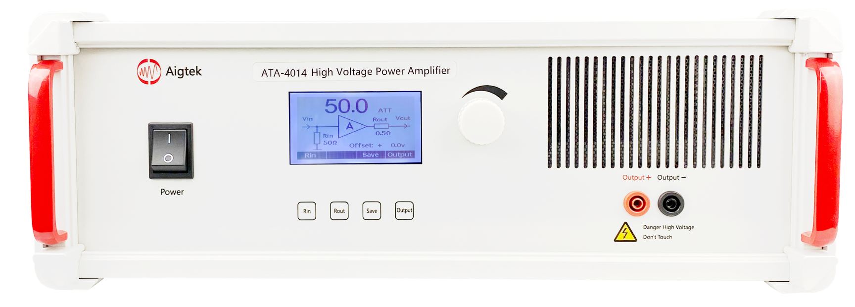 高壓功率放大器驅(qū)動換能器測試